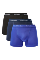 Stretch Cotton Trunks, Pack of 3